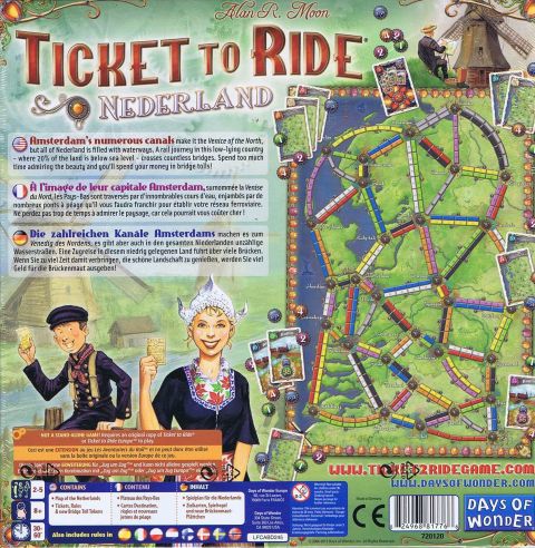 Ticket To Ride: Nederland - Map Collection #4 (3)